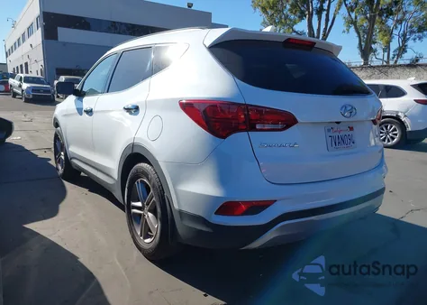 2017 Hyundai Santa Fe Sport 2.4L from USA, damaged, VIN 5XYZU3LB7HG444735
